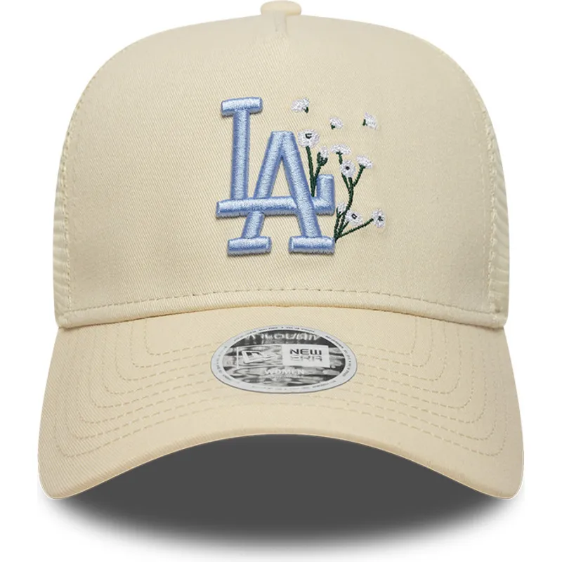 trucker-9forty-a-frame-floral-los-angeles-dodgers-mlb-new-era