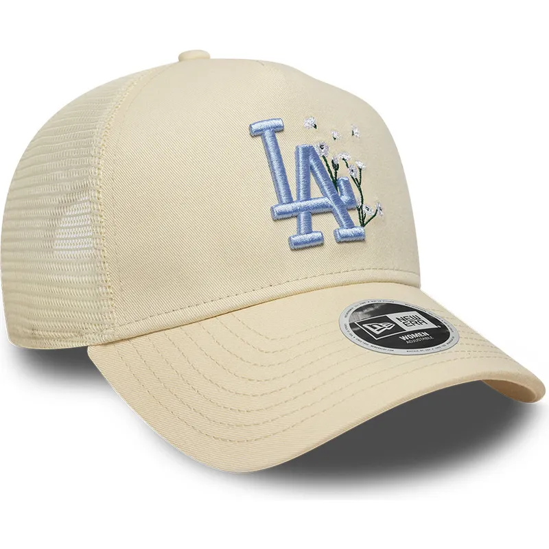 trucker-9forty-a-frame-floral-los-angeles-dodgers-mlb-new-era
