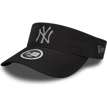 Καμπυλωτό μαύρο γυναικείο καπέλο Sport των New York Yankees MLB της New Era