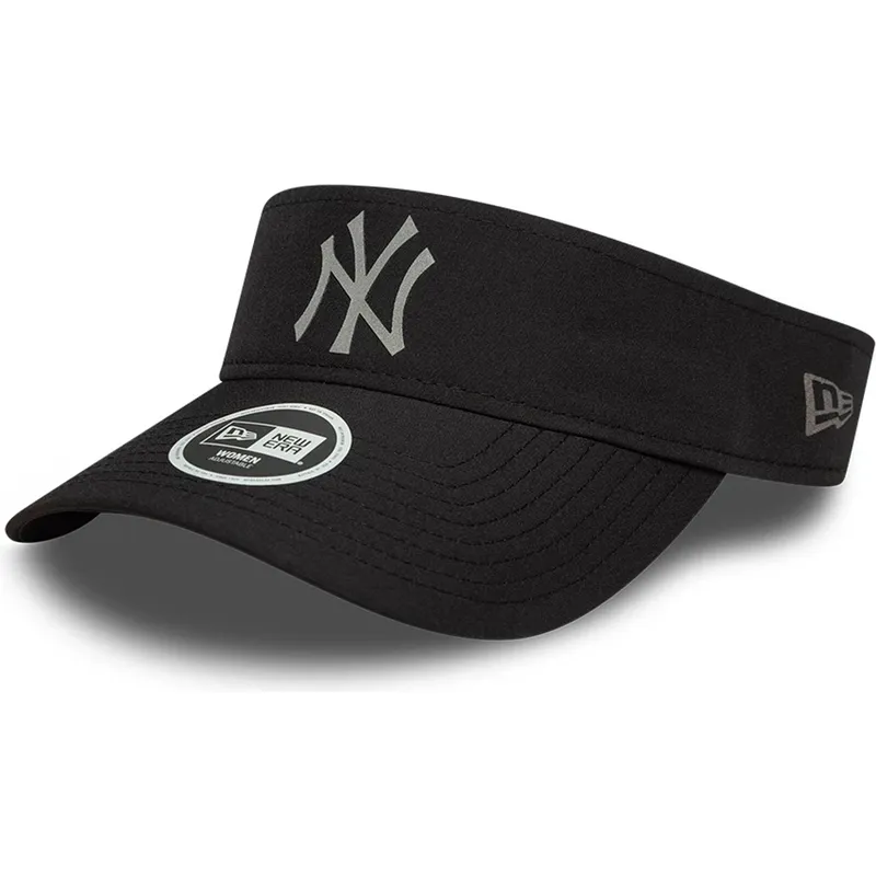 visera-curva-negra-ajustada-para-mujer-sport-de-new-york-yankees-mlb-de-new-era