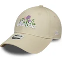gorra-curva-beige-ajustable-para-mujer-9forty-beaded-de-new-era