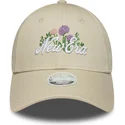 petten-gebogen-beige-verstelbaar-9forty-beaded-van-new-era