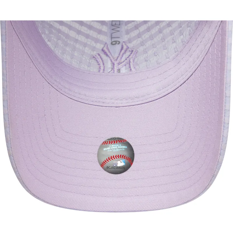 petten-gebogen-violet-verstelbare-band-9twenty-seersucker-van-new-york-yankees-mlb-van-new-era petten-gebogen-violet-verstelbare-band-9twenty-seersucker-van-new-york-yankees-mlb-van-new-era