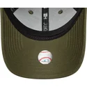 new-era-curved-brim-women-9forty-metallic-los-angeles-dodgers-mlb-green-adjustable-cap