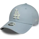 petten-gebogen-blauw-verstelbaar-9forty-floral-icon-van-los-angeles-dodgers-mlb-van-new-era
