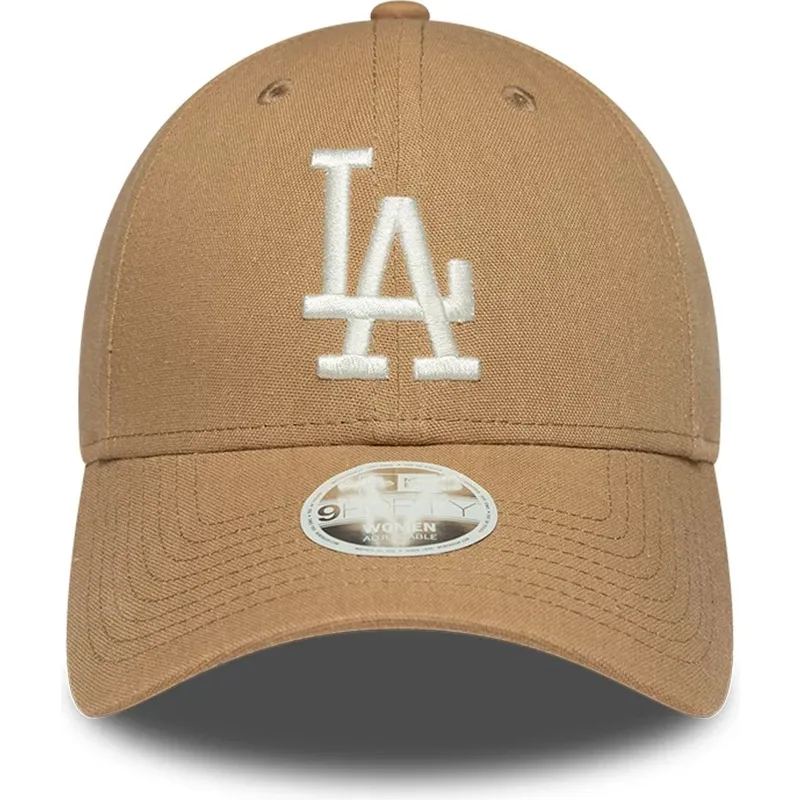 petten-gebogen-bruin-verstelbare-band-9forty-linen-van-los-angeles-dodgers-mlb-van-new-era petten-gebogen-bruin-verstelbare-band-9forty-linen-van-los-angeles-dodgers-mlb-van-new-era