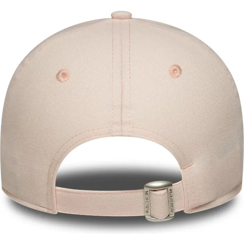 cappellino-con-visiera-curva-rosa-chiaro-regolabile-da-donna-9forty-linen-dei-new-york-yankees-mlb-di-new-era