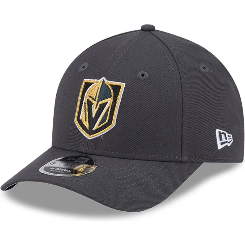 gra-kurvad-snapback-keps-9forty-m-crown-fran-vegas-golden-knights-nhl-av-new-era