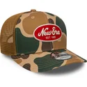 petten-gebogen-camouflage-snapback-9fifty-van-new-era