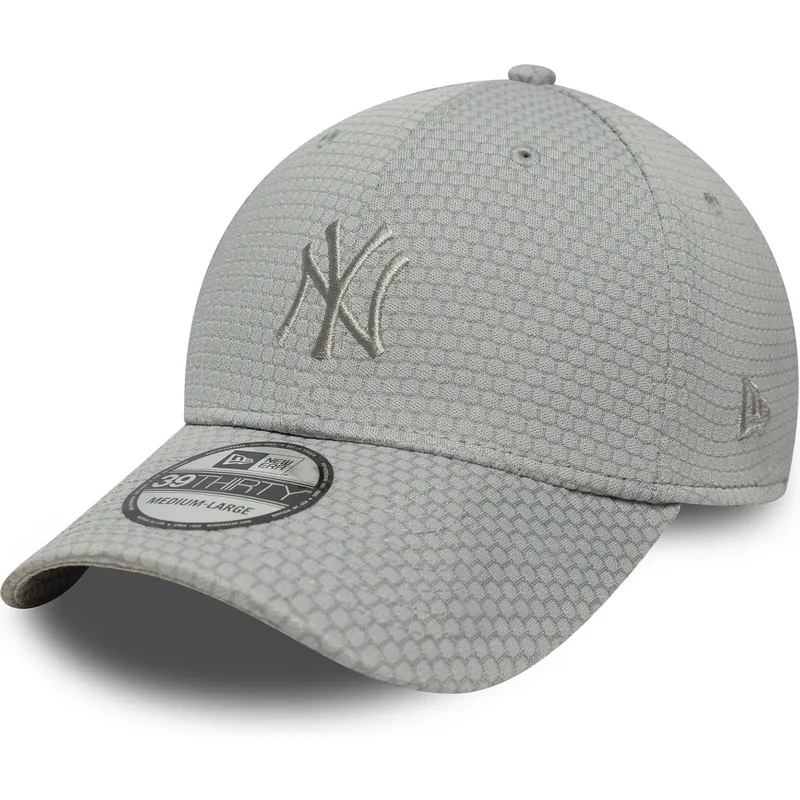 petten-gebogen-grijs-aangepast-39thirty-stretch-mesh-van-new-york-yankees-mlb-van-new-era