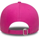 petten-gebogen-roze-verstelbare-band-9forty-team-outline-van-new-york-yankees-mlb-van-new-era