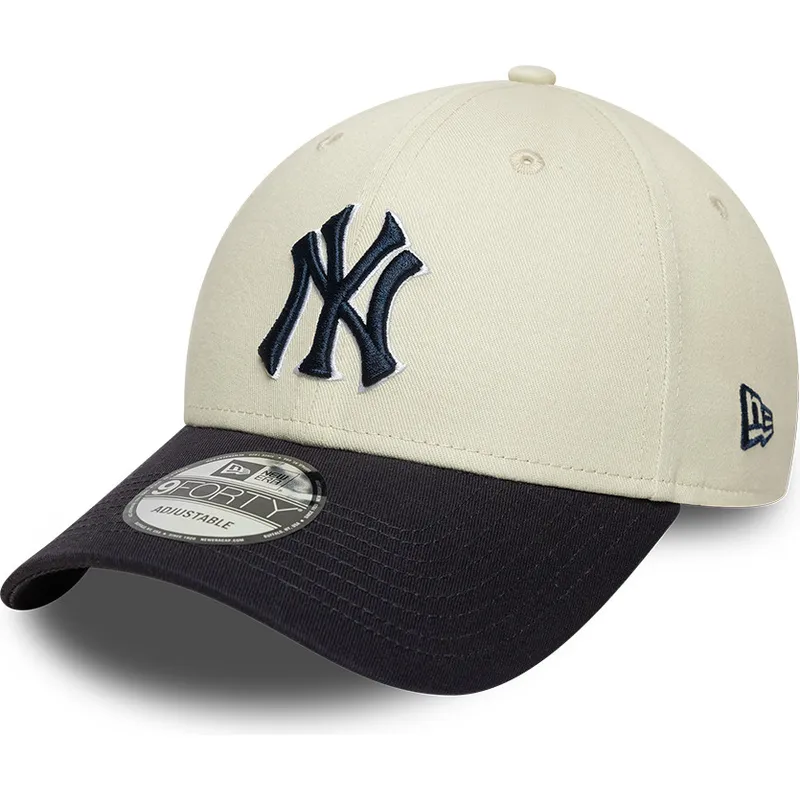 petten-gebogen-beige-verstelbaar-9forty-world-series-van-new-york-yankees-mlb-van-new-era