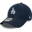 petten-gebogen-marineblauw-verstelbare-band-9forty-soft-cord-van-los-angeles-dodgers-mlb-van-new-era