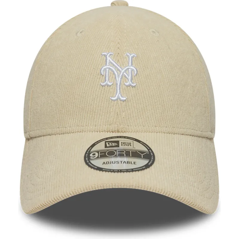 petten-gebogen-beige-verstelbare-band-9forty-soft-cord-van-new-york-mets-mlb-van-new-era petten-gebogen-beige-verstelbare-band-9forty-soft-cord-van-new-york-mets-mlb-van-new-era