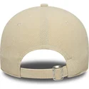 gorra-curva-beige-ajustable-9forty-soft-cord-de-new-york-mets-mlb-de-new-era