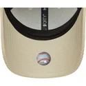 cappellino-con-visiera-curva-beige-regolabile-9forty-soft-cord-di-new-york-mets-mlb-di-new-era