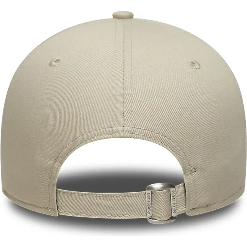 petten-gebogen-beige-verstelbare-band-9forty-city-icon-van-los-angeles-dodgers-mlb-van-new-era