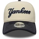 petten-gebogen-beige-snapback-e-frame-city-icon-van-new-york-yankees-mlb-van-new-era
