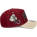 cappellino-curvo-rosso-e-beige-snapback-e-frame-city-icon-dei-chicago-bulls-nba-di-new-era