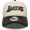 new-era-curved-brim-e-frame-city-icon-los-angeles-lakers-nba-beige-and-black-snapback-cap