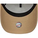 petten-gebogen-bruin-snapback-e-frame-league-essential-van-los-angeles-dodgers-mlb-van-new-era
