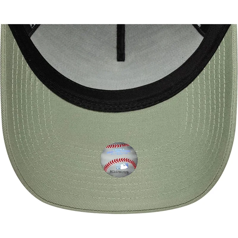 petten-gebogen-groen-snapback-e-frame-league-essential-van-new-york-yankees-mlb-van-new-era