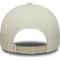 petten-gebogen-beige-snapback-e-frame-patch-linen-van-new-era