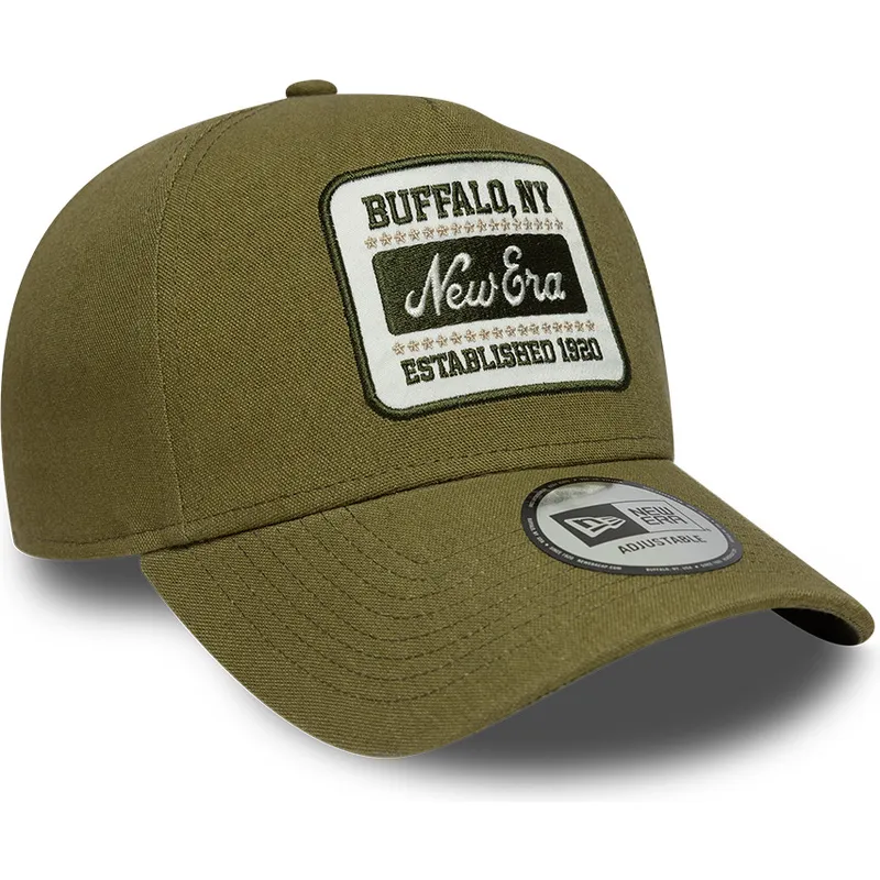 petten-gebogen-groen-snapback-e-frame-van-new-era