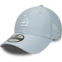petten-gebogen-blauw-verstelbare-band-claro-9forty-homefield-midi-van-los-angeles-dodgers-mlb-van-new-era