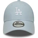 petten-gebogen-blauw-verstelbare-band-claro-9forty-homefield-midi-van-los-angeles-dodgers-mlb-van-new-era