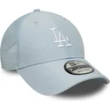 petten-gebogen-blauw-verstelbare-band-claro-9forty-homefield-midi-van-los-angeles-dodgers-mlb-van-new-era
