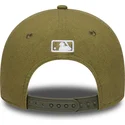 petten-gebogen-groen-snapback-9forty-m-crown-linen-van-los-angeles-dodgers-mlb-van-new-era