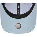petten-gebogen-blauw-snapback-claro-9forty-m-crown-linen-van-new-york-mets-mlb-van-new-era