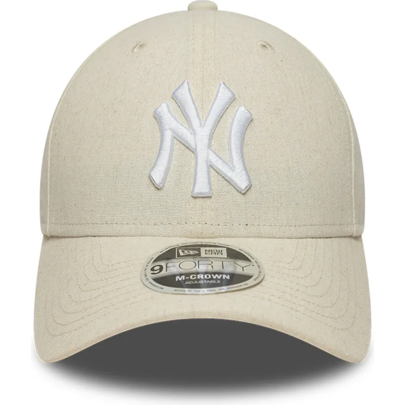 petten-gebogen-beige-snapback-9forty-m-crown-linen-van-new-york-yankees-mlb-van-new-era petten-gebogen-beige-snapback-9forty-m-crown-linen-van-new-york-yankees-mlb-van-new-era