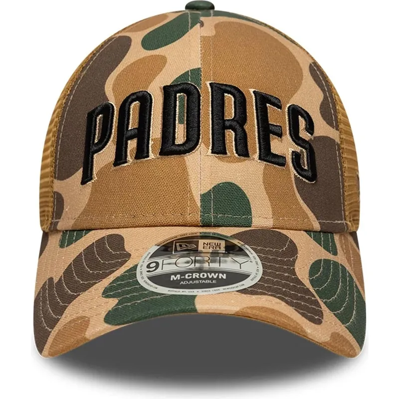 petten-gebogen-camouflage-snapback-9forty-m-crown-wordmark-van-san-diego-padres-mlb-van-new-era petten-gebogen-camouflage-snapback-9forty-m-crown-wordmark-van-san-diego-padres-mlb-van-new-era