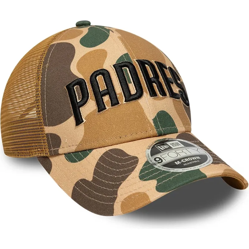 petten-gebogen-camouflage-snapback-9forty-m-crown-wordmark-van-san-diego-padres-mlb-van-new-era petten-gebogen-camouflage-snapback-9forty-m-crown-wordmark-van-san-diego-padres-mlb-van-new-era