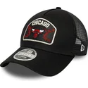 petten-gebogen-zwart-snapback-9forty-m-crown-a-frame-van-chicago-bulls-nba-van-new-era