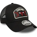 petten-gebogen-zwart-snapback-9forty-m-crown-a-frame-van-chicago-bulls-nba-van-new-era
