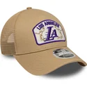 gorra-trucker-beige-9forty-m-crown-a-frame-los-angeles-lakers-nba-fran-new-era