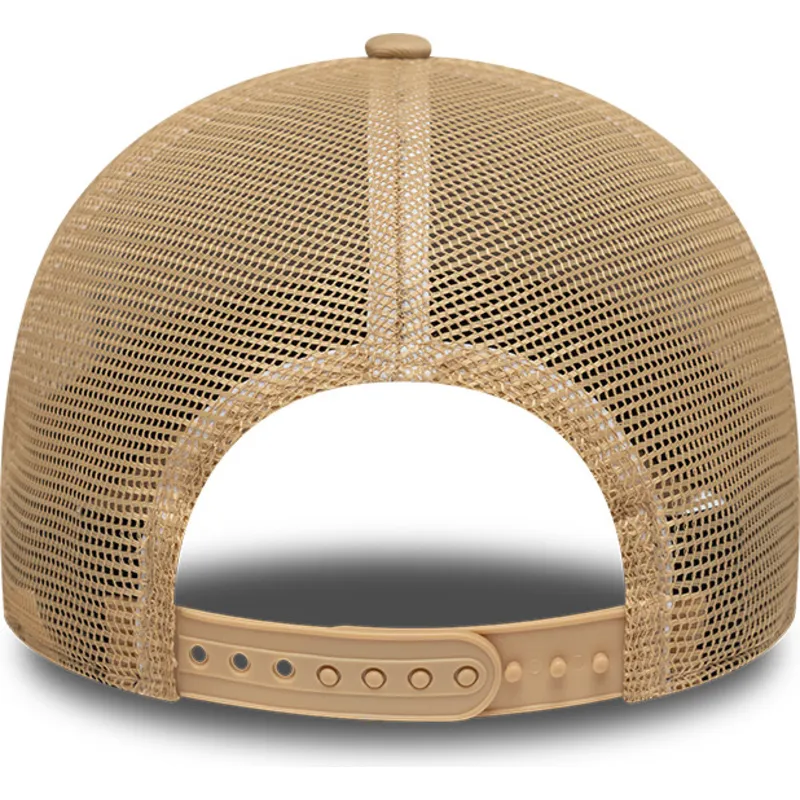 petten-gebogen-beige-snapback-9forty-m-crown-a-frame-van-los-angeles-lakers-nba-van-new-era