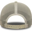petten-gebogen-beige-snapback-9forty-m-crown-a-frame-van-new-york-yankees-mlb-van-new-era
