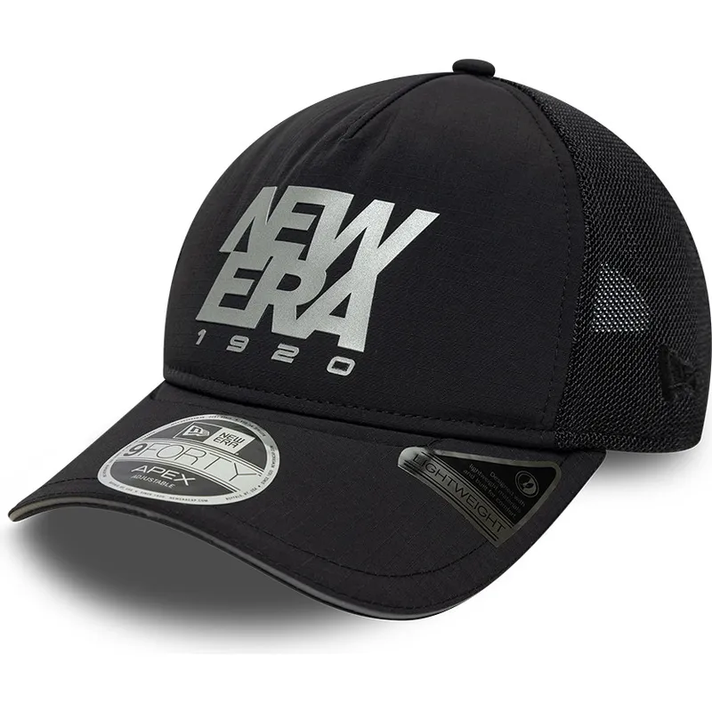 petten-gebogen-zwart-verstelbare-band-9forty-apex-van-new-era
