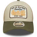 petten-gebogen-beige-snapback-9forty-m-crown-a-frame-van-new-era