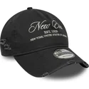 gorra-curva-negra-ajustable-9twenty-wash-distress-a-frame-de-new-era