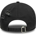 cappellino-curvo-nero-regolabile-9twenty-wash-distress-a-frame-di-new-era