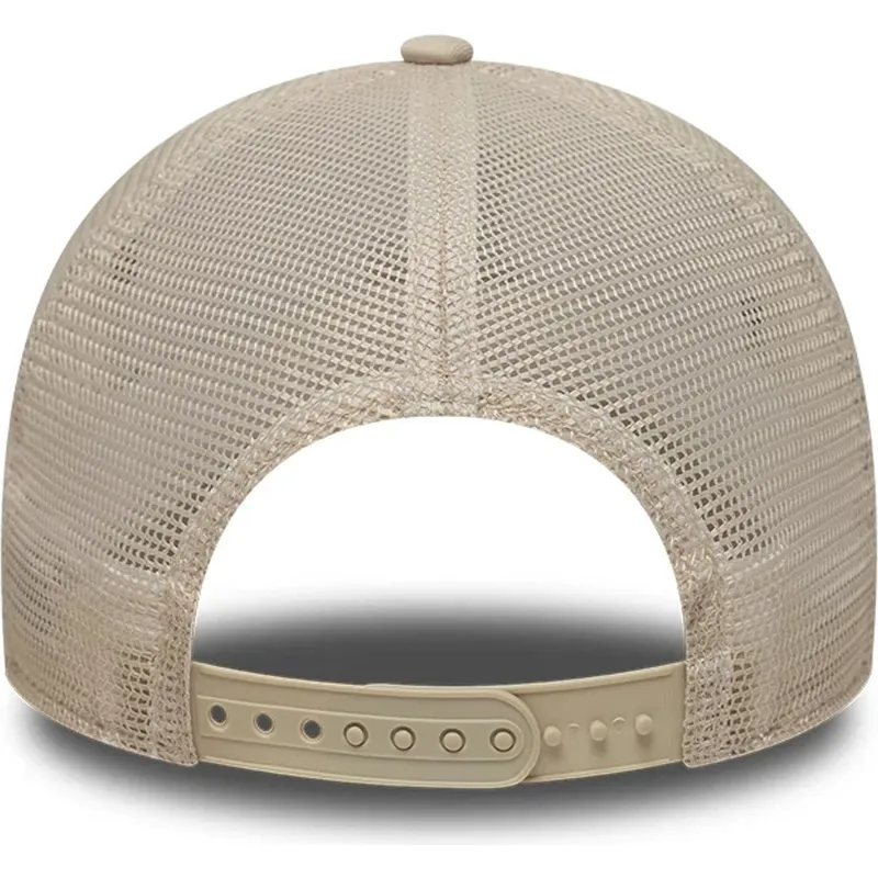 petten-gebogen-beige-snapback-a-frame-league-essential-van-los-angeles-dodgers-mlb-van-new-era