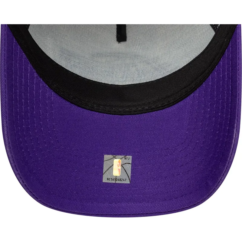 petten-gebogen-violet-snapback-a-frame-side-patch-van-los-angeles-lakers-nba-van-new-era