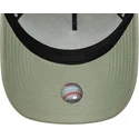 grune-trucker-kappe-mit-grunem-logo-a-frame-outline-der-los-angeles-dodgers-mlb-von-new-era