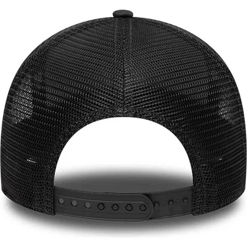 petten-gebogen-zwart-snapback-a-frame-outline-van-chicago-bulls-nba-van-new-era