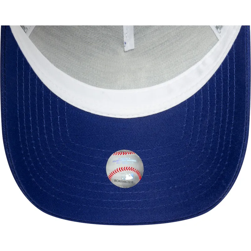 petten-gebogen-blauw-snapback-a-frame-side-patch-van-los-angeles-dodgers-mlb-van-new-era